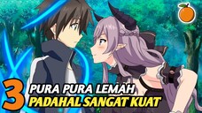 Rekomendasi anime mc pura pura lemah padahal kuat