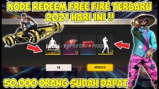 KODE REDEEM FREE FIRE HARI INI 2 AGUSTUS TERBARU 2021 | DAPAT EMOTE MCLAREN !!?