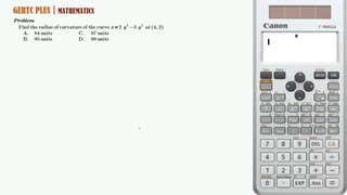 Math: Finding the Radius of Curvature