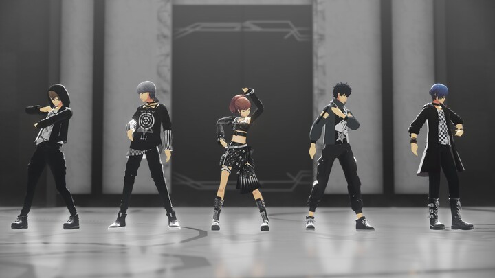【MMD Persona】悪魔の踊り方/Cara Menari Setan【P345wild Group】