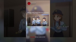 “Shizuku cahn’s body is the real crime here” 💀 #anime #animememes #animeedits #shorts