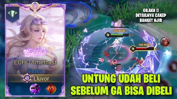 REVIEW SKIN VERES ECHO AMETHYST aov x hearts2hearts