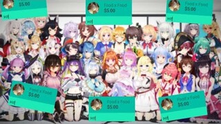 Sending superchat to Hololive Members