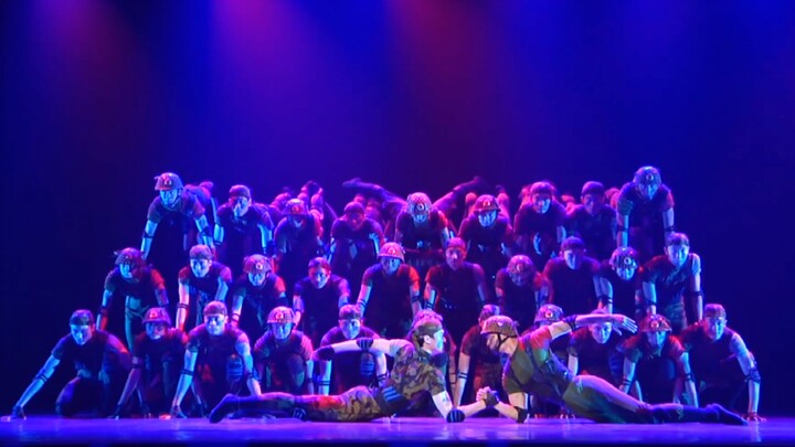 【罗一舟】军艺55周年舞蹈晚会｜舞蹈《红蓝军》