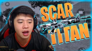 SOLO VS SQUAD PAKE SCAR TITAN ! LO MATI GW PARTY COY !! - FREE FIRE INDONESIA