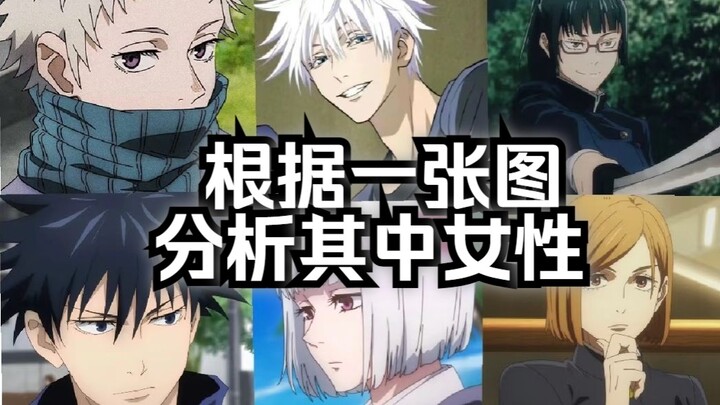 Passersby analyze female characters based on a picture