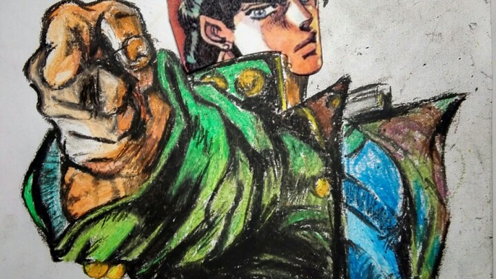 [ดินสอสี] เด็ก ๆ สามารถวาด JO Taro ด้วยดินสอสีได้หรือไม่? ! เปิด JOJO ด้วยดินสอสี