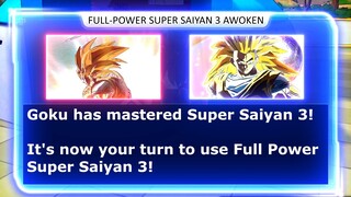 MY FULL POWER SUPER SAIYAN 3 AWOKEN SKILL IN DRAGON BALL XENOVERSE 2!