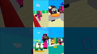 When Skibidi Toilet Luffy Slime Doctor Strange Plays The Squid Game Dalgona Candy 4 in 1