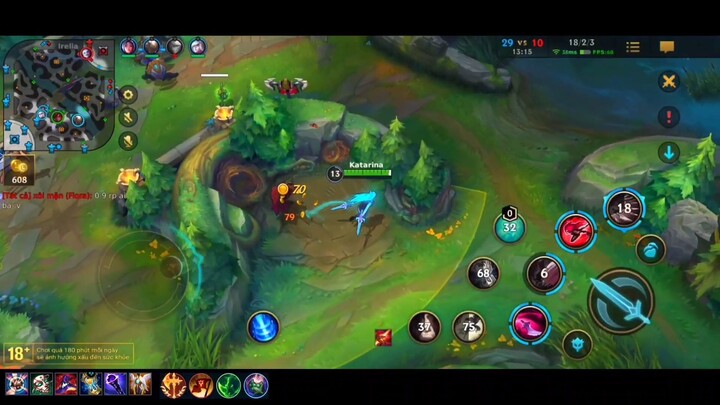 LMHT Tốc Chiến - Liên Tục Bị Nerf Katarina Vẫn Quẩy Xoay Nát Team Địch Xém Ăn Pe