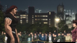 The battle between Hanma Baki and his son officially begins