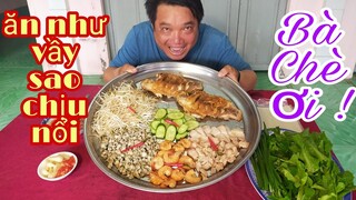 Mâm bánh tráng cuốn Cá, thịt heo và hến rất ngon l Tâm Chè Vĩnh Long