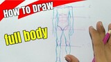 Cara Gambar Anime Full Body Untuk Pemula