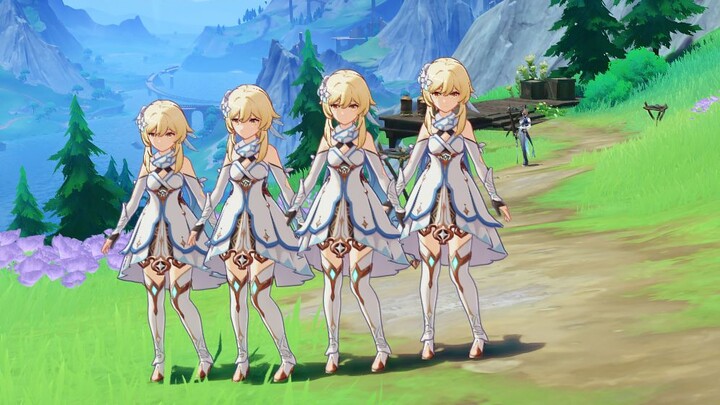 [Genshin Impact] Four Travelers’ Q abilities have created a Sotet.