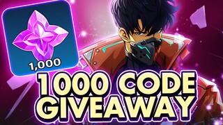 IM GIVING AWAY 1000 CODES FOR 1000 FREE SOUL ESSENCE! (Solo Leveling Arise)