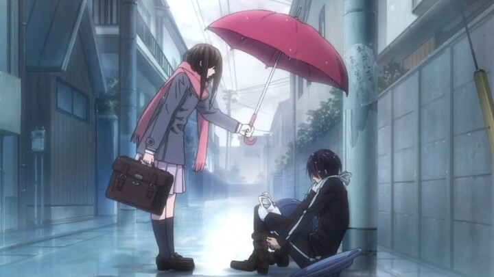 [ Noragami ] Who doesn't love a love story that goes both ways! Yato and Hiwa are locked up for me!