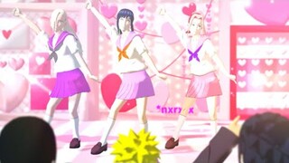 thumbs up【NARUTO MMD】NARUHINA*SASUSAKU*SAIINO