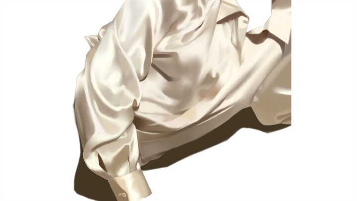 【Painting】If you don't know how to draw silk texture! Be sure to watch this video!