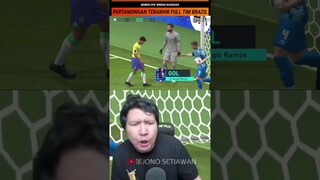 MOMEN EPIC WINDAH BASUDARA PERTANDINGAN TERAKHIR FULL TIM BRAZIL #shorts #windah #fifamobile