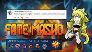 "MASHA LANG NAMAN ALAM MO" FATE STELLAR MASHO!!! - MASHO ML - MOBILE LEGEND