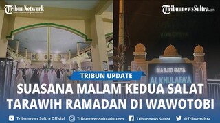 Mengintip Suasana Malam Kedua Salat Tarawih Ramadan di Masjid Raya Al Khulafa'a Wawotobi Konawe