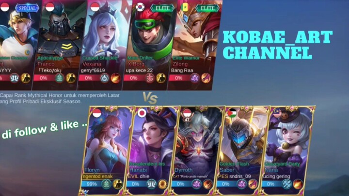 FLORIN HERO SUPPORT MOBILE LEGEND.... OP kah ?