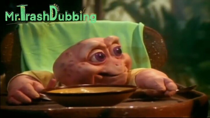 DINKON IS BACK  dinkon susah makan #mrtrashdubbing
