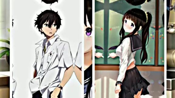 Oreki houtarou x chitanda eru