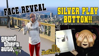 200K SUBSRIBERS CELEBRATION AND UNBOXING MY SILVER PLAY BUTTON! + FACE REVEAL | GTA 5 RP