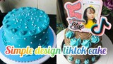Tiktok | Choco butter cream cake | cake design |Viv Quinto