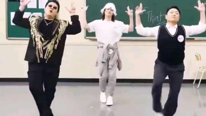 Kok Tongtong lebih mirip Psy daripada Psy? Hahaha