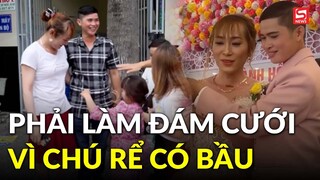 Đám cưới chưa từng có tại Việt Nam: Cưới vì chú rể có bầu 3 tháng?