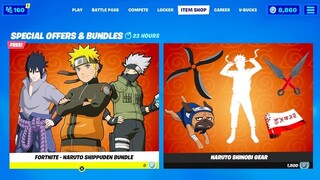 SKINS de NARUTO FILTRADAS en FORTNITE 🔥😱