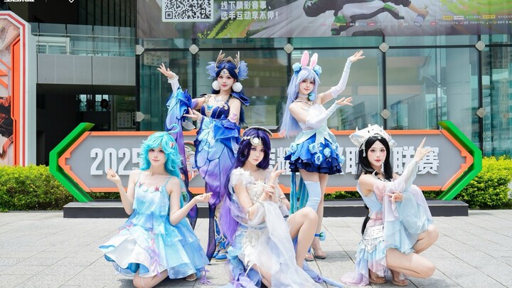 【Tsuki Huiyue Girl】Honor of Kings KPL League Official Dance Troupe Performance x Elegant Leaf Dance