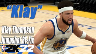 Klay Thompson Jumpshot Re Fix NBA2K22