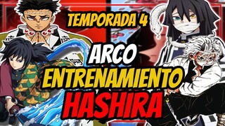 Kimetsu No Yaiba TEMPORADA 4 (parte 1) | RESUMEN | ARCO ENTRENAMIENTO HASHIRA