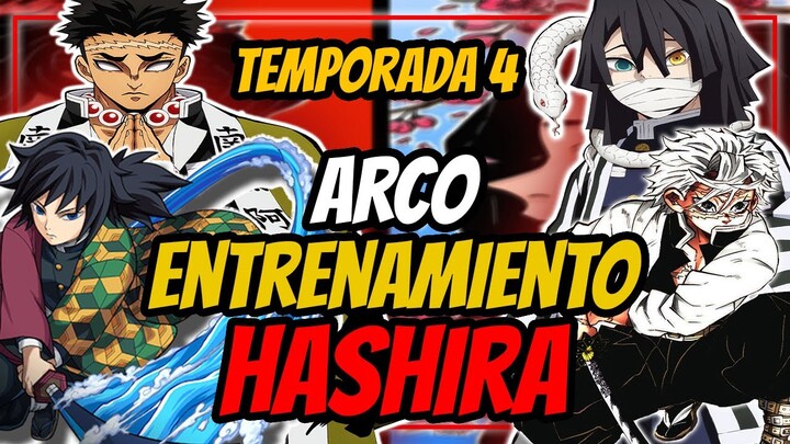 Kimetsu No Yaiba TEMPORADA 4 (parte 1) | RESUMEN | ARCO ENTRENAMIENTO HASHIRA