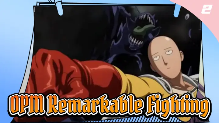 One Punch Man Remarkable Fighting Scene_2