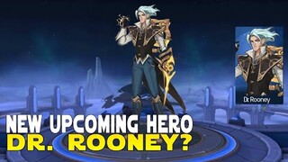 NEW UPCOMING HERO DR. ROONEY? SURVEY DESIGN AND WEAPON REVEALED MOBILE LEGENDS HERO!