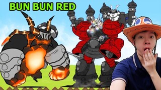 Thành EJ Dùng Legend Rare Robot Siêu Nhân Tiêu Diệt Bun Bun Quỷ Satan Đỏ - The Battle Cats Top Game