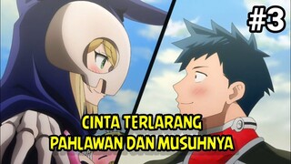 #3 CINTA terlarang antara pahlawan dan musuh nya !!! alur cerita koi wa Sekai seifuku no ato de