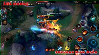 [Hài LOL] A Đen | Cầm Shyvana Hoá Rồng Cân Team :D