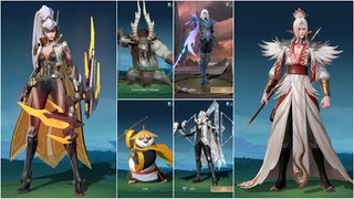 7 New Skins Ling Lord Shen, Lancelot Empyrean Flame, Estes Blacklist International, Miya Collector