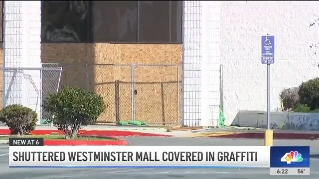 Inside abandoned mall in Westminster