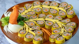 Nem Công Chả Phượng dễ làm trưng mâm cỗ Tết tuyệt đẹp - Royal Phoenix rolls