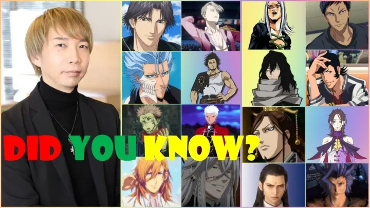 Junichi Suwabe [Part 1] - Voice acting/seiyuu 諏訪部 順一 声優  that you might not know!