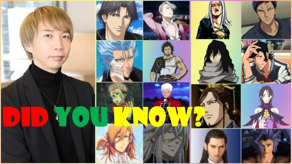 Junichi Suwabe Part 1 Voice Acting Seiyuu 諏訪部 順一 声優 That You Might Not Know Bilibili