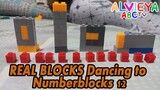 REAL BLOCKS DANCING TO NUMBERBLOCKS 12