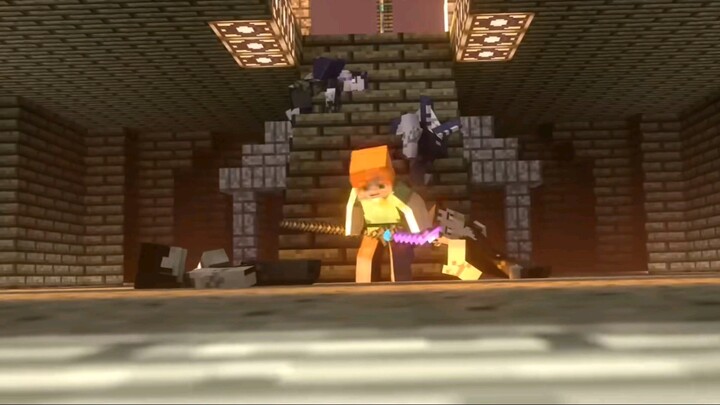 Thì ra Alex có thể mở khóa phiên bản khổng lồ của Steve!