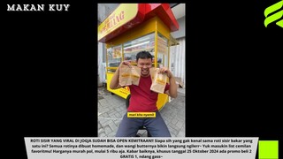 Roti Sisir Yang Viral